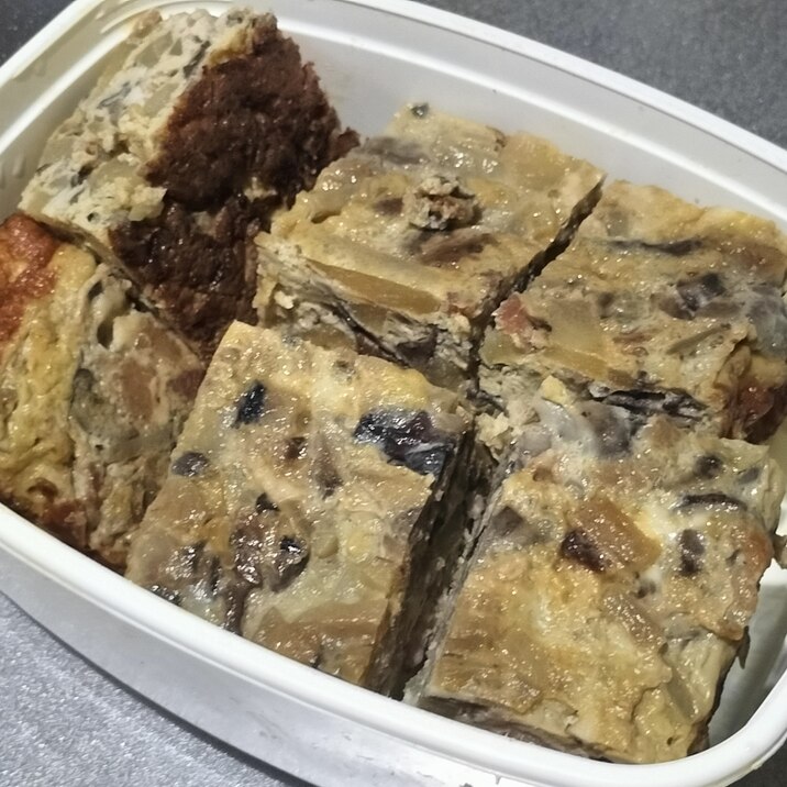 簡単作り置き♪マッシュルームでスパニッシュオムレツ